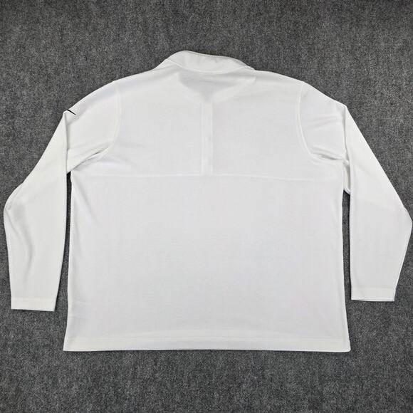 Nike White Quarter-Zip Sweatshirt - Picture 3 of 16